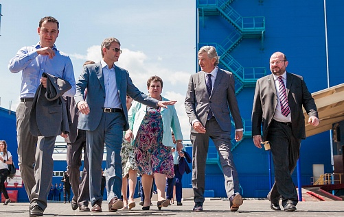 Ткачев А.Н. принял участие в открытии второго премиксного завода Де Хёс 
